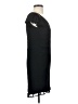 Zara Basic Solid Black Casual Dress Size S - photo 4
