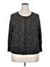 Sejour Black 3/4 Sleeve Top Size 2X - photo 1