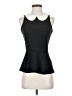 Soprano Black Sleeveless Blouse Size S - photo 1