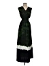 Maje 100% Polyester Tie-dye Green Casual Dress Size Sm (1) - photo 1