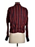 Habitual 100% Viscose Stripes Red Long Sleeve Blouse Size XS (0) - photo 2