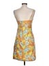 Roxy Print Orange Cocktail Dress Size L - photo 2