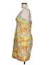 Roxy Print Orange Cocktail Dress Size L - photo 5