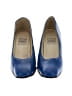 Impo 100% Leather Color Block Blue Heels Size 9 1/2 - photo 2