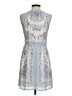 BCBGMAXAZRIA 100% Polyester Paisley Blue Cocktail Dress Size 4 - photo 2