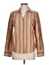 Robert Graham Stripes Orange Long Sleeve Button-Down Shirt Size L - photo 1