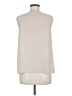 Chelsea28 100% Polyester Ivory Tan Sleeveless Blouse Size M - photo 2