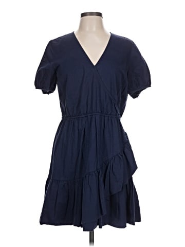 Madewell Ruffle-Wrap Dress (view 1)