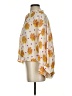 Atelier Print Yellow 3/4 Sleeve Blouse Size S - photo 5