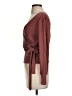 Perseption Concept Burgundy Pullover Sweater Size S - photo 5