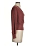 Perseption Concept Burgundy Pullover Sweater Size S - photo 4