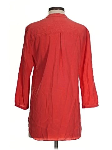 Amanda Uprichard 3/4 Sleeve Silk Top (view 2)