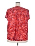 Fun2Fun 100% Polyester Stars Red Short Sleeve Blouse Size 2X - photo 2