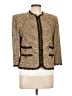 St. John Tweed Gold Jacket Size 12 - photo 1