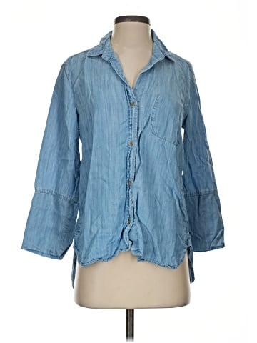 Bella Dahl 3/4 Sleeve Button-Down Shirt (view 1)