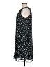 Karin Stevens 100% Polyester Stars Black Casual Dress Size 10 - photo 5
