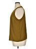 Nine West 100% Polyester Gold Sleeveless Blouse Size XL - photo 5
