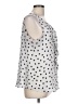 Elle 100% Polyester Silver Sleeveless Blouse Size L - photo 4