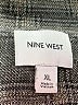 Nine West Plaid Gray Blazer Size XL - photo 6