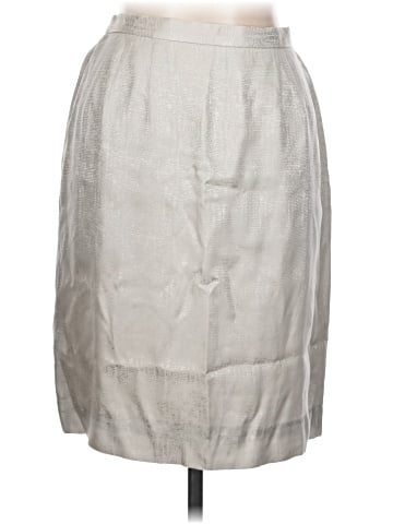 Adrianna Papell Silk Skirt (view 1)