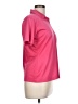 Nike 100% Polyester Pink Short Sleeve Polo Size L - photo 4