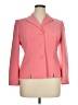 Le Suit 100% Polyester Pink Blazer Size 14 Petite - photo 1