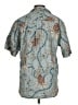 Assorted Brands 100% Cotton Tropical Blue Short Sleeve Button-Down Shirt Size M - photo 2