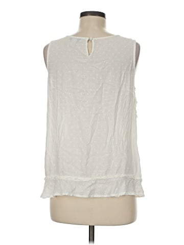 Vintage America Blues Sleeveless Blouse (view 2)