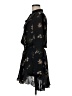 A.L.C. Floral Black Casual Dress Size 6 - photo 5