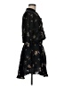 A.L.C. Floral Black Casual Dress Size 6 - photo 4