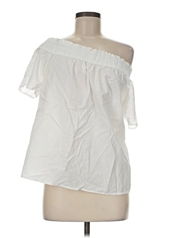H&M L.O.G.G. Short Sleeve Blouse (view 1)