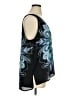Elle 100% Polyester Blue Sleeveless Blouse Size XL - photo 4