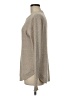Pink Clover 100% Polyester Metallic Tan Pullover Sweater Size M - photo 5