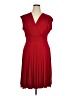 Soprano Red Cocktail Dress Size 1X - photo 1