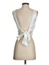 Zara 100% Polyester Silver Sleeveless Blouse Size S - photo 2