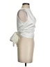 Zara 100% Polyester Silver Sleeveless Blouse Size S - photo 4