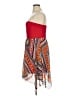Deb Paisley Red Cocktail Dress Size XL - photo 5