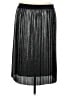 Gap 100% Polyester Metallic Silver Formal Skirt Size XL - photo 1