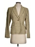 Jones New York Tweed Gold Tan Blazer Size 4 Petite - photo 1