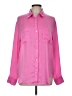 La Miel 100% Polyester Color Block Pink Long Sleeve Blouse Size M - photo 1