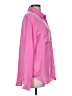 La Miel 100% Polyester Color Block Pink Long Sleeve Blouse Size M - photo 4