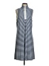 MSK Stripes Blue Casual Dress Size S - photo 1