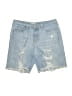 YMI 100% Cotton Blue Denim Shorts Size 28 waist - photo 1
