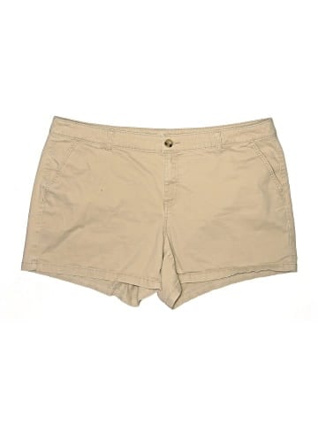 a.n.a. A New Approach Khaki Shorts (view 1)