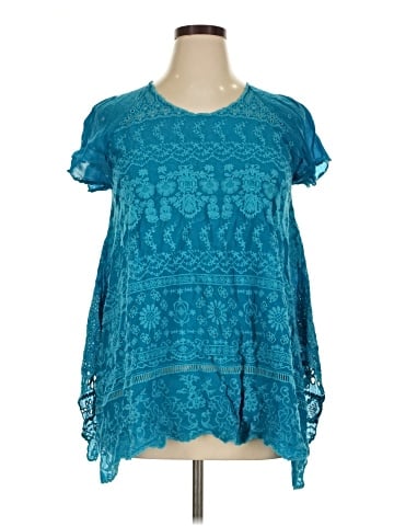 Johnny Was Short Sleeve Blouse (view 1)