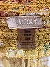 Roxy 100% Viscose Floral Yellow Shorts Size 8 - photo 3