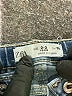 Zara Solid Blue Jeans Size 2 - 3 - photo 3