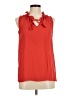 Violet & Claire 100% Polyester Red Sleeveless Blouse Size M - photo 1