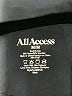 All Access Black Track Jacket Size 8 - 10 - photo 6