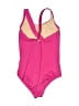 Lands' End Solid Pink One Piece Swimsuit Size 5 - photo 2